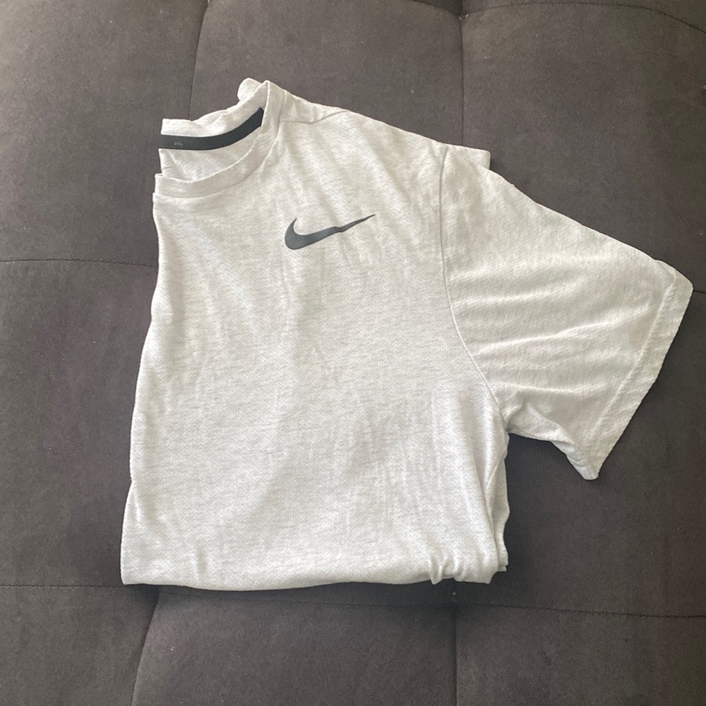Large white Nike Dri-Fit shirt